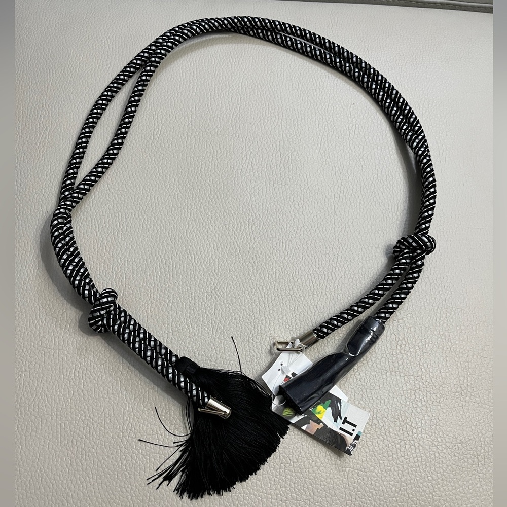 NWB - Valextra Iside Transformer Tassel Shoulder Strap - Made in France